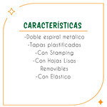 Bitacora Inteligente A5 Norpac Remov.80H.liso B150L